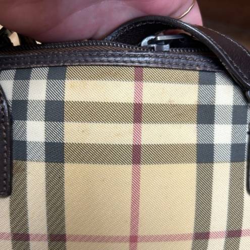 Burberry Authenticated  Nova Check Dome Satchel