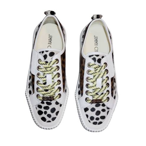 Jimmy Choo Women's Sneakers Animal Print  Impala  Low-Top Authentic