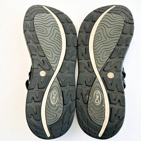 Chacos Chaco Zvolv X2 Sport Outdoor Sandals WOMENS SZ 10 Black White Adjustable Casual