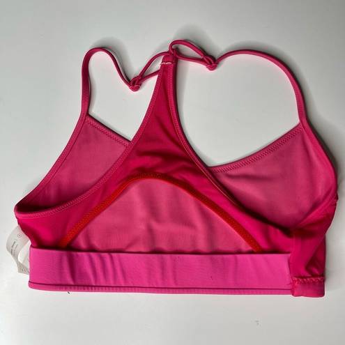 Outdoor Voices  Splash Racerback Swim Top (Fuchsia/Prickly Pear/Cherry) - Small