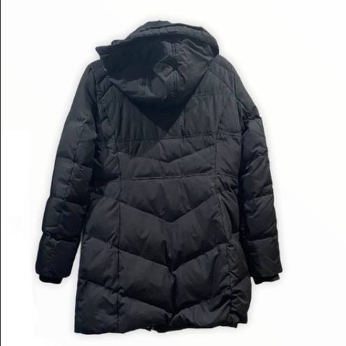 Guess  Black Hooded Duffle Coat