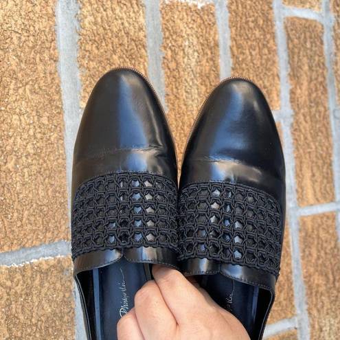 3.1 Phillip Lim  Claridge Leather Mules Sz 38