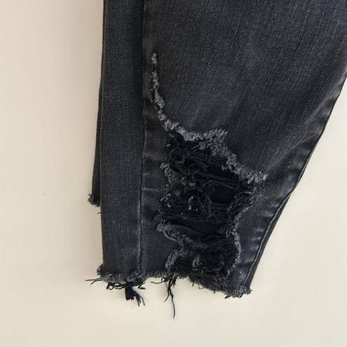 Pistola  Balck Distressed Skinny Jean