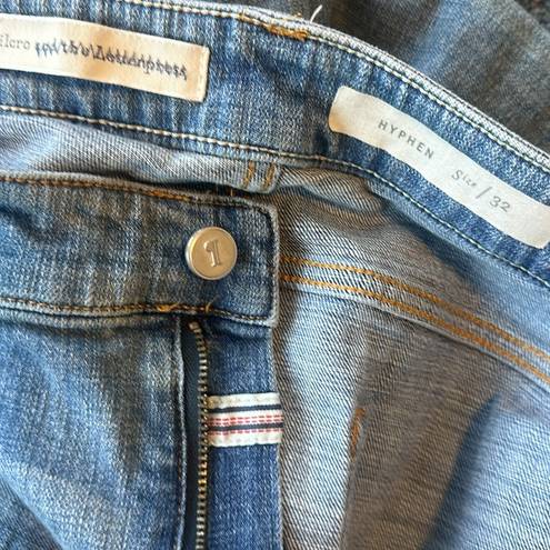 Pilcro and the Letterpress  Hyphen size 32 from Anthropologie distressed crop 12