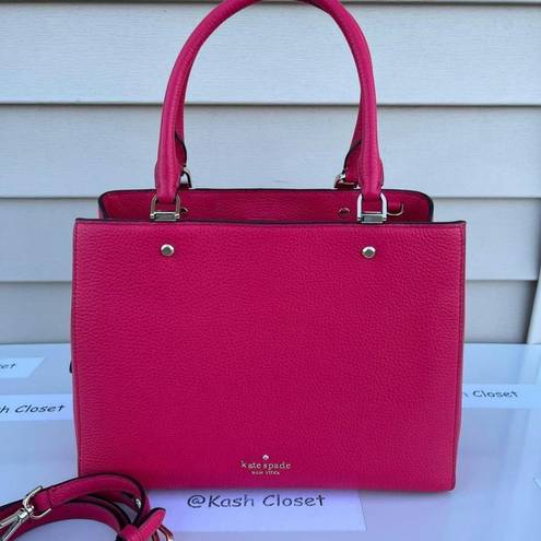 Kate Spade New York Bright Rose Leila Medium Triple