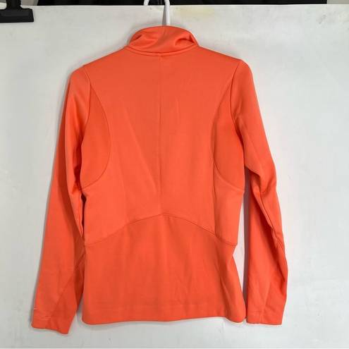 Nike  golf performance fleece pullover peach size small