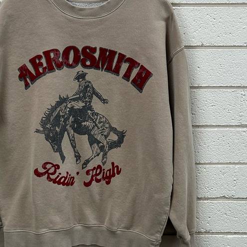 Aerosmith  Riding High Band Sweatshirt size M