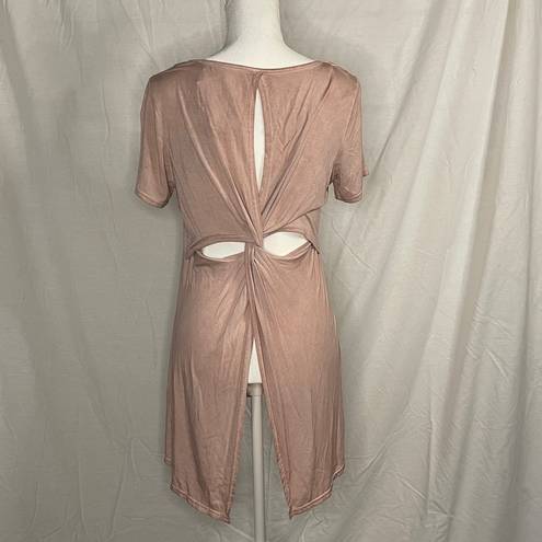 Andrée by Unit Why Knot Top - Dusty Rose size Small