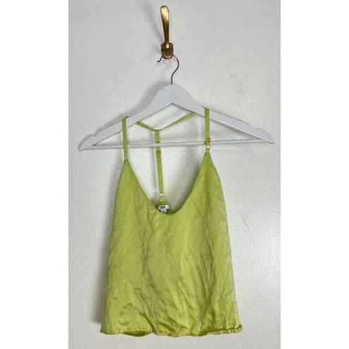Mulberry LUNYA Washable  Silk Pajamas in Boundless Lime Size X-Small