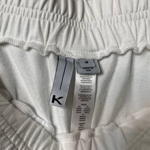 Koral Pants White Athletic Casual Trouser Pants White Size M