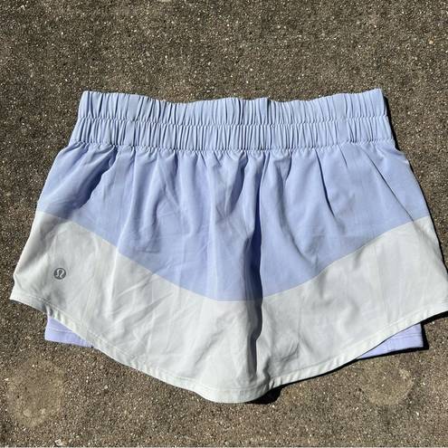 Lululemon  Periwinkle and White Tennis Pickleball Golf Skort Preppy Size 8