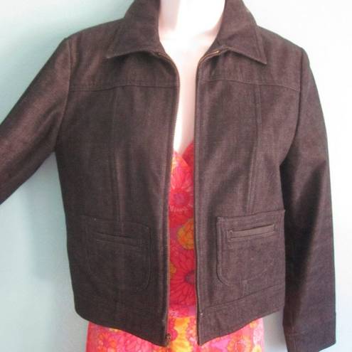 Nicole Miller  Vintage Denim Jacket Size 2