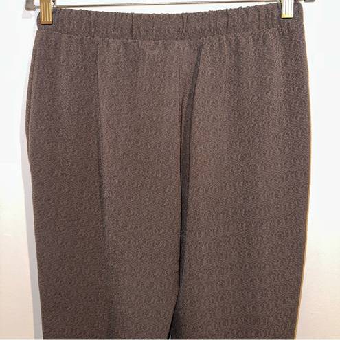 Apt. 9 Gray Business Casual textured/patterned jogger pants size Medium