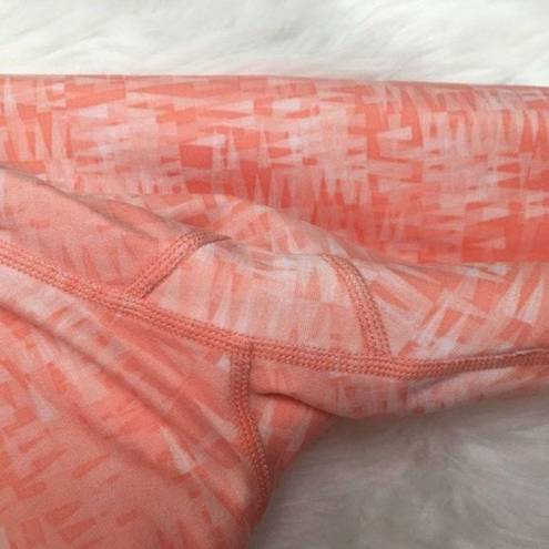 Lou & grey  Orange Geo Print Capri Workout Active Pants