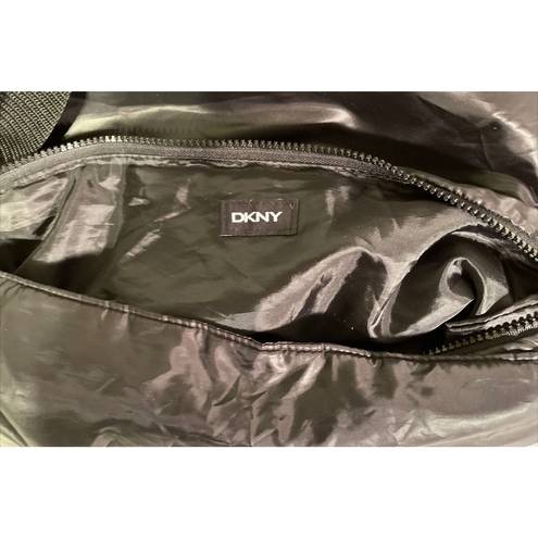 DKNY My NY  Black Nylon Purse Handbag Tote Nice Condition