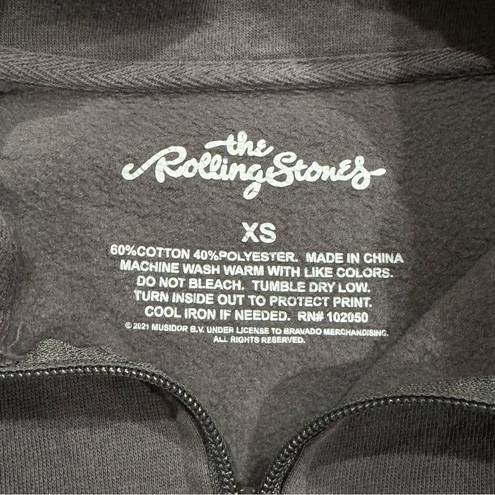 The Rolling Stones  Grey Cropped Sweatshirt Women’s XS
