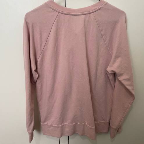 a.n.a Pink tie front sweater