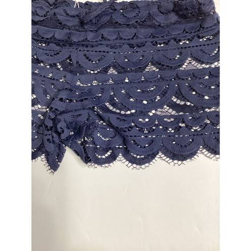 PilyQ New.  blue lace shorts.  XS/S