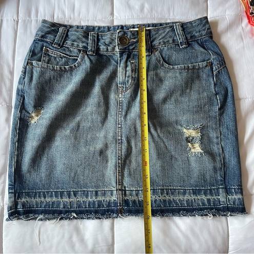 DKNY  JEANS Denim mini skirt