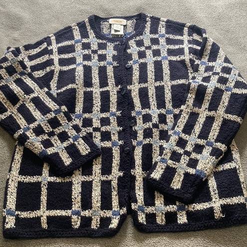 Talbots  cardigan cotton silk blend size M