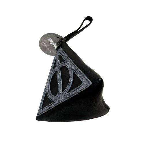 Danielle Nicole NWT  x Harry Potter Glitter Deathly Hallows Pyramid Wristlet