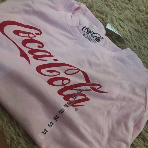 Coca-Cola Plus Size  3X Graphic Tee - Brand New