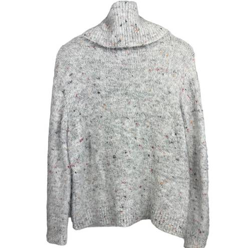 Lou & grey Loft  Cowl Neck Confetti Sweater M