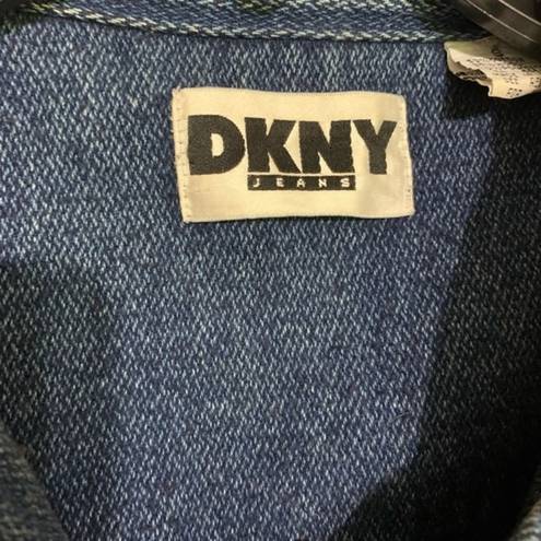 DKNY  Jeans Denim Jacket Work Coat True Vintage S/M