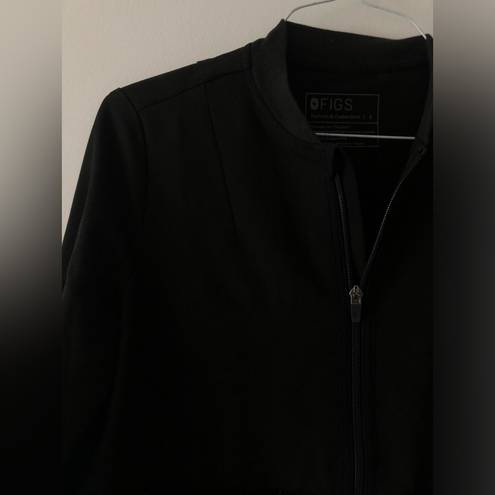 FIGS  Technical Collection Bellery Scrub Jacket in Black Sz Small Limited Edition