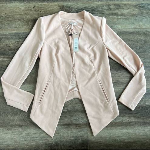 BCBGeneration  Women's Tuxedo Blazer Jacket NWT Rose Smoke Pink Size Small