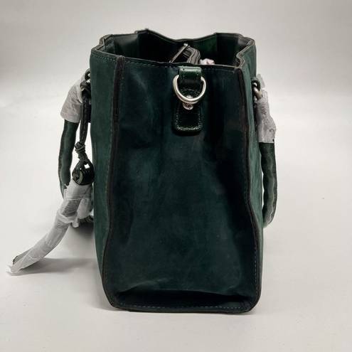 Patricia Nash NEW  Primrose Satchel Fox Italian Nubuck Leather Purse Handbag Bag