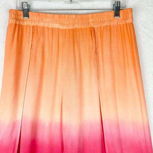 Young Fabulous and Broke  Carmen Ombre Wide Leg Tulip Pants Size Large Split Leg