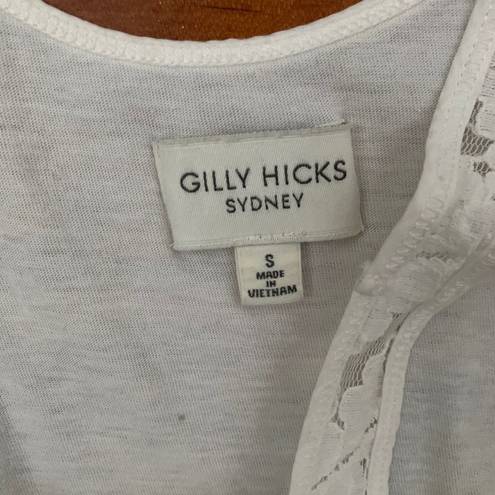 Gilly Hicks  White Tank Top