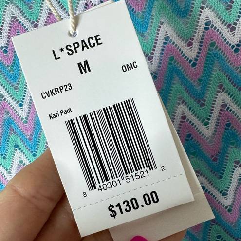 l*space NWT L* Kari Pant Swim Cover up- Ombré Chevron Medium