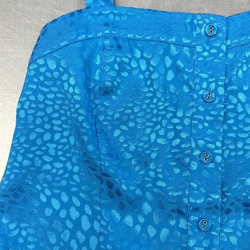 Rebecca Minkoff  Blue Tank Top Size Small