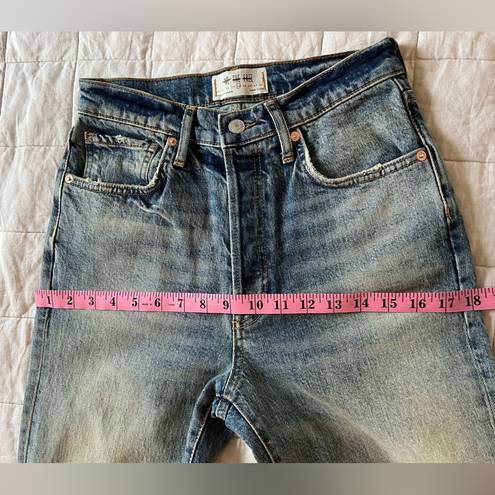 We The Free NWOT  Stella High Rise Skinny Jean Rip & Repair Raw Hem Cuff- 28