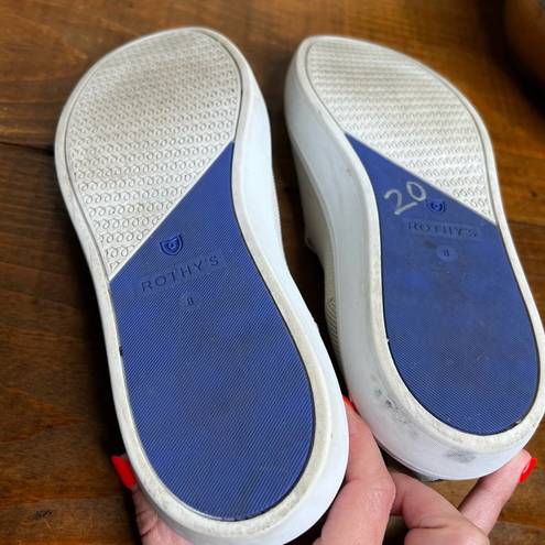 Rothy's Rothy’s mink gray slip on shoes size 8