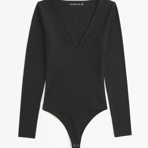 Abercrombie & Fitch Abercrombie black seamless body suit