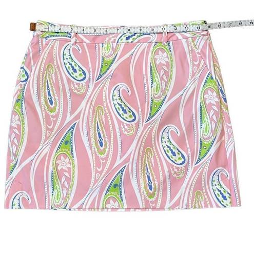  RALPH‎ LAUREN POLO Golf Paisley-Print Skort