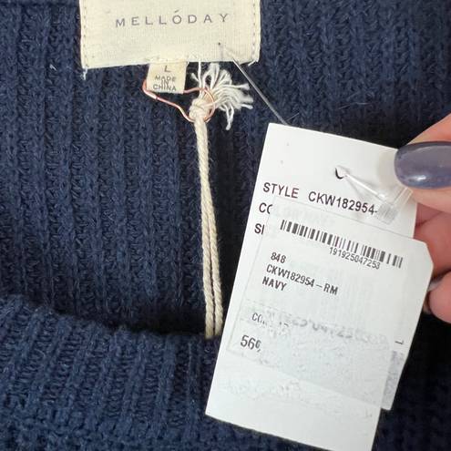 MELLODAY Two Patch Pullover Sweater