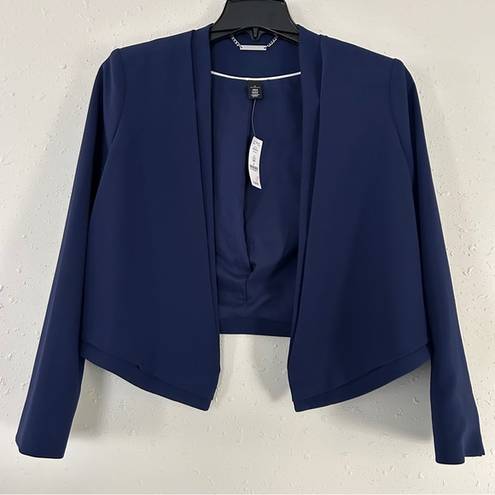 White House | Black Market NWT  Blue Blazer Jacket Office Formal Stretch Size 8