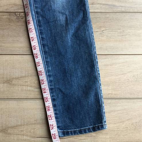 prAna  Honour Boyfriend Medium Wash Denim Straight Leg Relaxed Jeans Size 26