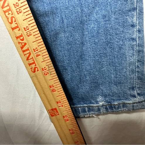 ANINE BING  Sonya Button Up Straight Leg Jeans Size 32 High Rise
