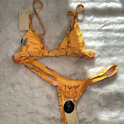 Dippin Daisy’s Swimwear NWT Risk-K Swim Bikini Set