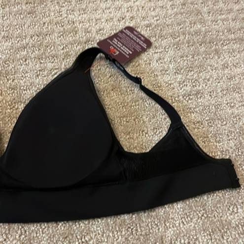 Felina NWT-  Black Padded Adjustable Strap Deep V Bra