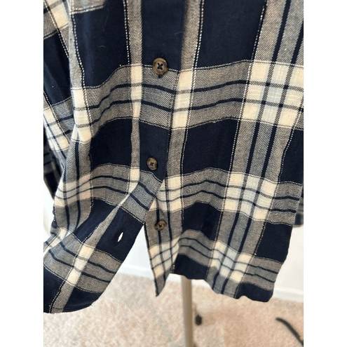 Style & Co  Women's Plaid Button-Up Shirt 1X