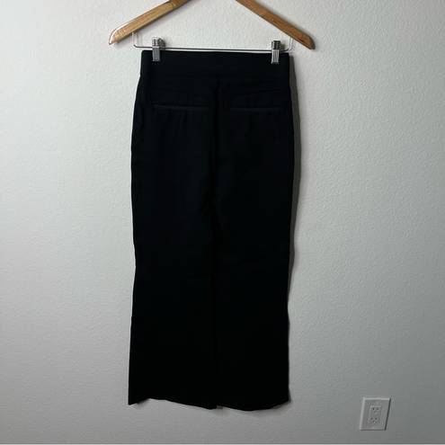 Spanx  The Perfect Pant High Rise Flare Ponte Black Womens Size SP