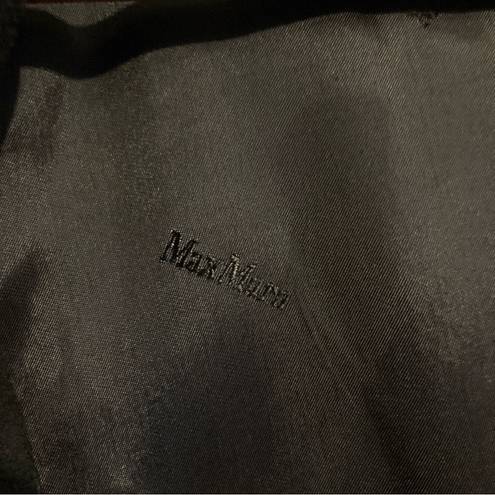 Max Mara  Utility Cargo Pocket Wool Peacoat