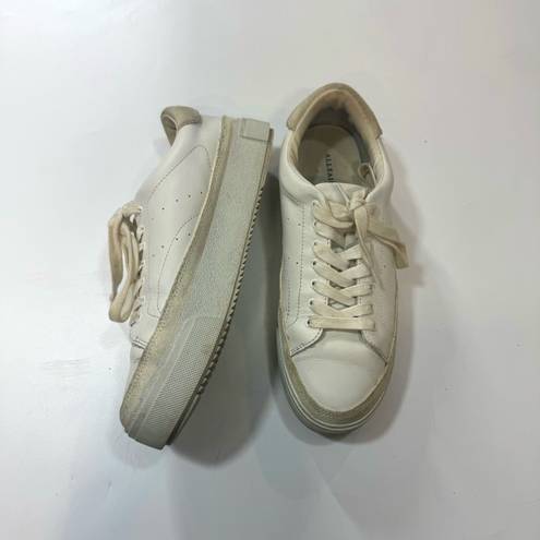 All Saints Milla Leather Sneakers Size 9