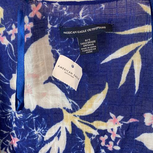 American Eagle Floral Shawl Wrap Kimono One Size